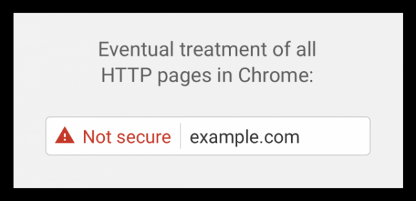 Привід замислитися про придбання SSL: Chrome почне позначати сайти на HTTP як небезпечні